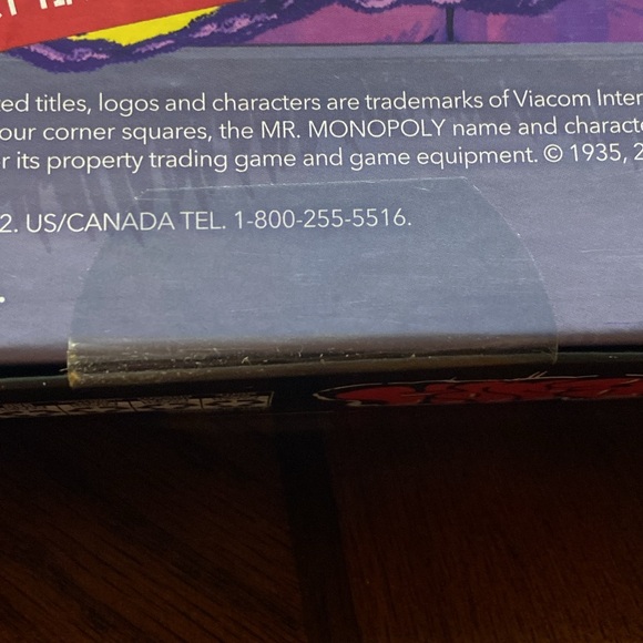 TEENAGE MUTANT NINJA TURTLES MONOPOLY - Picture 16 of 16
